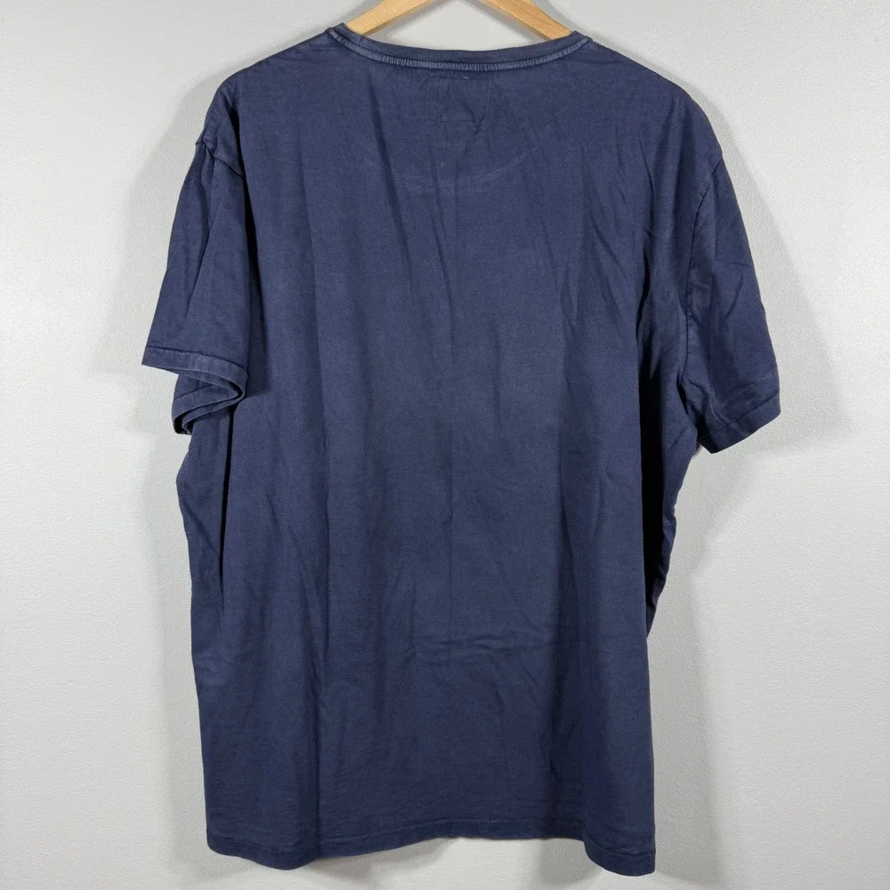 Polo Ralph Lauren Crest Shield Graphic T-Shirt Navy Blue XL